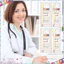 24 Sets Physical Therapy Month PT Gifts Include Bone Shape Ballpoint Pens Thank You Card Therapist Thank You PT Gift for Physical Therapy Party Supplies