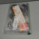 12 Pack 6 Inch Large S Hooks, Heavy Duty Vinyl Coated Non-Slip Metal Black Hooks for Hanging, Closet Kitchen Bathroom Garden Hooks for Pots Pans Clothes Plants Jeans Towels