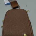 INICAT Anti Theft Crossbody Bag for Women, Small RFID Blocking Sling Purse with Zipper Lock for Travel, Vegan Leather