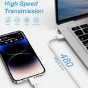 iPhone Charger [2-Pack] USB Wall Charger Block and 6FT USB Fast Charging Cable Compatible with iPhone 14/14 Pro/14 Pro Max/14 Plus/13/12/11/Mini/XS/Max/XR/X/8/7/SE