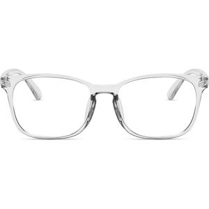 livho Sleep Glasses for up to 99.9% Blue Green Light Blocking for Computer Gaming, Dual Coatings Red Lens, for Women & Men, Transparent