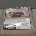 U-NICE HOME Large Sofa Cover Reversible Couch Cover for Dogs with Elastic Straps Water Resistant Furniture Protector for Pets Couch Cover for 4 Cushion Couch (Oversized Sofa, Beige)