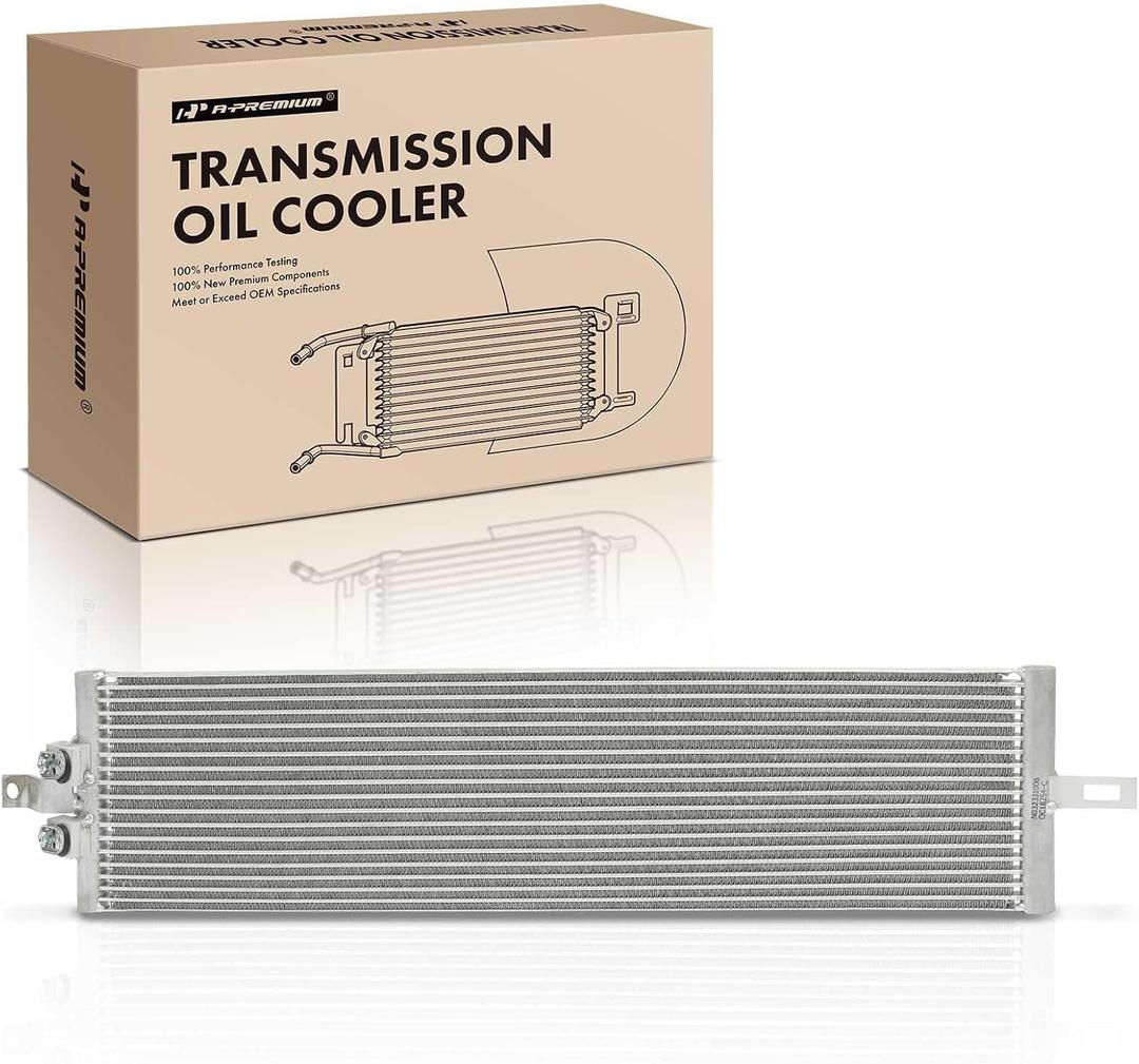 A-Premium Transmission Oil Cooler Compatible with Audi & Volkswagen | for Q7 2007-2015 & Touareg 2004-2010, 3.0L 3.2L 3.6L 4.2L 4.9L