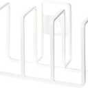 Yamazaki Home Plate 3 Sponge Holder - Steel Rack Organizer for Kitchen Sink - Steel