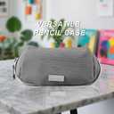 Pencil Case for Girls, Pen Pouch with Zipper, Small Pencil Bag for School Office, Cute Stationery Organizer Bag for Students