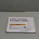 Homemory 24Pcs Flickering Flameless Candle Battery Operated, 200+Hours Fake Electric LED Tea Lights for Votive, Centerpiece Table Decorations, Wedding, Aniversary, Halloween, Christmas (Warm White Glow  White Body)