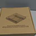 Pull Out Cabinet Organizer, 2 Tier Kitchen Cabinet Organizer and Storage, Pull-Out Shelves Under Cabinet Storage for Kitchen Bathroom Laundry Room Silver (13.5" W X 21.5" D)