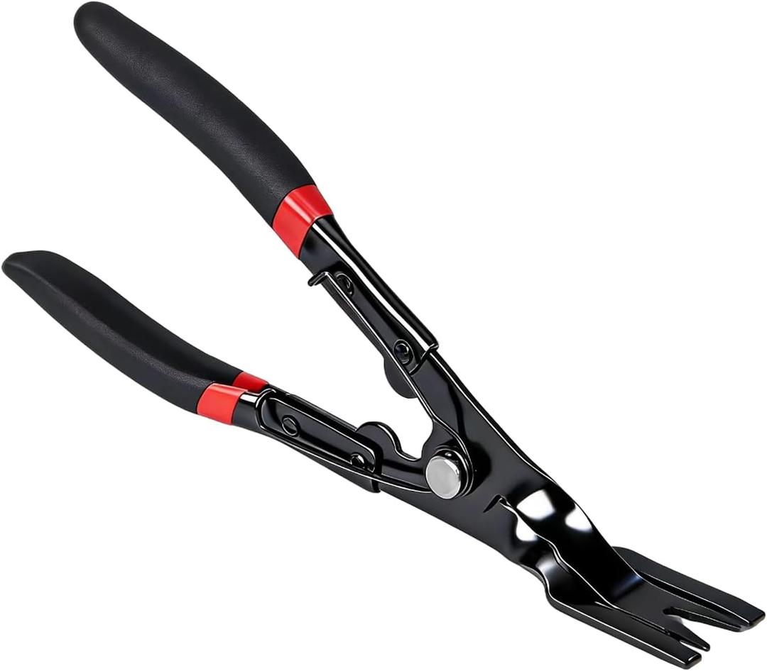 Panel Clip Pliers - Automotive Door Panel Upholstery Trim Clip Removal Tool Plier, Interior Clip Fastener Rivet Push Pin Panel Pliers, Car Vehicle Dashboard Clip Remover Plier Repair Tool