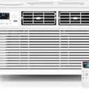 ZAFRO 8,000 BTU Window Air Conditioner Cools Up to 350 Sq.Ft.,Window AC Units with 7 Modes&4 Speeds,Quiet Operation,Energy Saving with Remote,Easy Installation for Bedroom,Small Rooms,White[2026New]