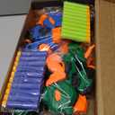 2-Pack Dinosaur Toy Guns Compatible with Nerf, Birthday Gifts for Kids Toddler Boys Ages 3 4 5 6 7 8, Dino Toy Guns with Light & Sound, 20 Foam Darts