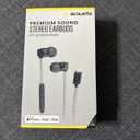 Acoustix Premium Sound Stereo Earbuds With Lightning USB C Connector