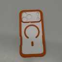 Diaclara Magnetic Designed for iPhone 17 Pro Max Case Full Body Bumper[Compatible with MagSafe] Military Drop Proof Cover with Built-in Touch Sensitive Anti-Scratch Screen Protector, Orange