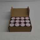 MTLEE 24 Pcs Bow Baby Shower Party Favors Candles Lavender Scented Baby Shower Favors for Guests Rustic Tealights Candles Gender Reveal Return Gifts Girl Boy(1.2 Oz, Pink)