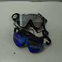 Zoomsnail Swim Goggles 2 Pack, Rimless Wide View Swimming Goggles for Adult, Anti-Fog UV Leaking Pool Goggles for Men Women