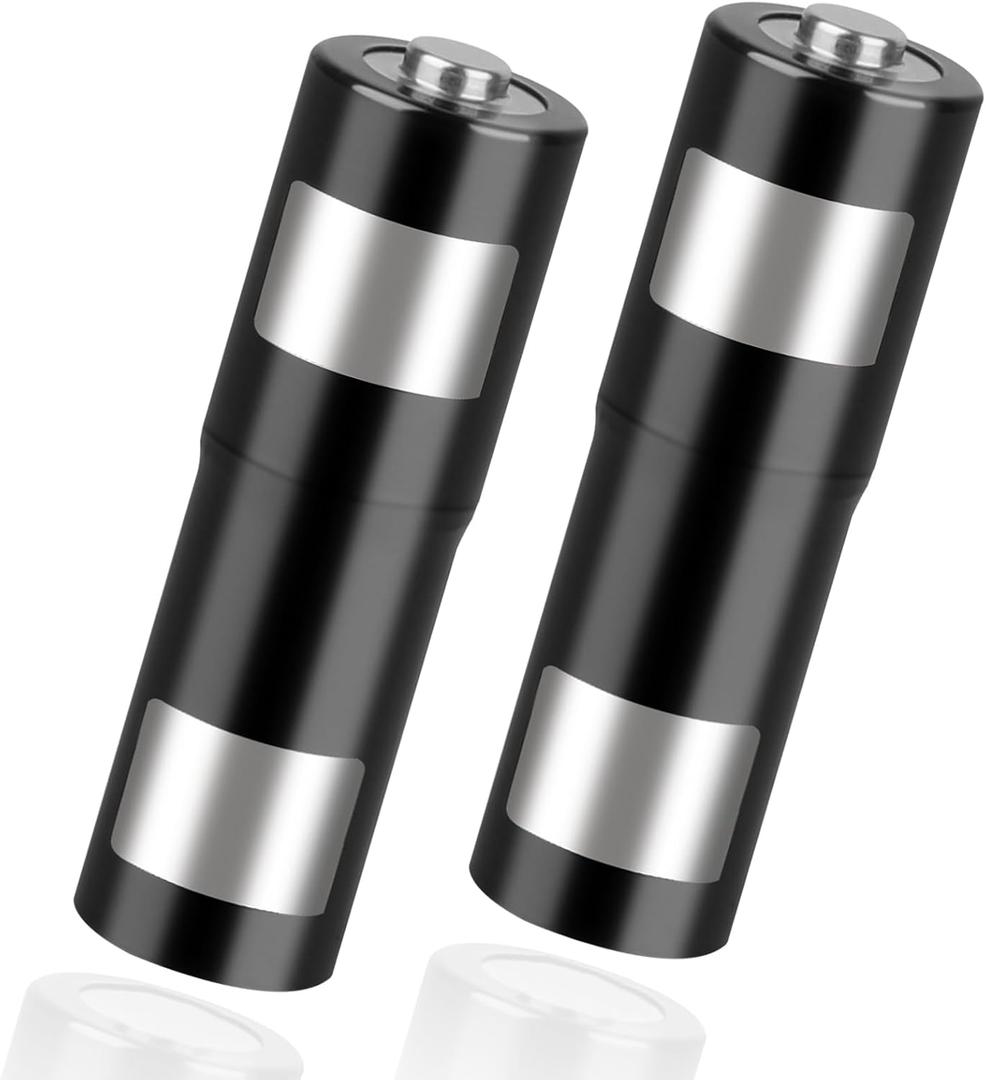 Rechargeable Controller Battery Compatible for Oculus Quest 2 Controller and Charging Dock, 1800mAh AA Batteries 2 Pack
