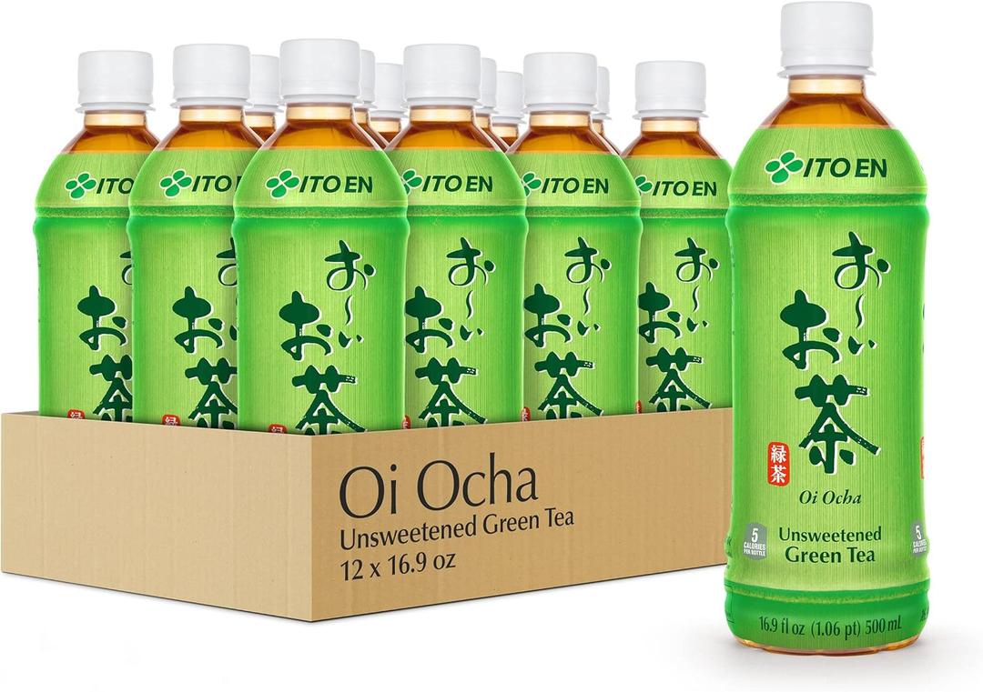Ito En Oi Ocha Green Tea, 500 ml Bottles (Pack of 12)
