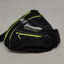 Franklin Sports Pickleball Bags - Pickleball Sling Bag Backpack for Gear + Equipment - Pickleball Bag for Men + Women - Holds Paddles, Pickleballs + Accessories - Black/Optic