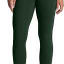 Aoxjox Women’s Workout Leggings Metamorph Mid-Rise Hidden Scrunch Tummy Control Gym Training Yoga Pants M