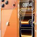 TAURI for iPhone 17 Pro Max Case, Full Camera Protection with Screen Protector, Anti-Yellowing Military-Grade Protection Shockproof Slim Phone Case for iPhone 17 ProMax, Clear