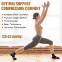 NEENCA Copper Compression Socks, Medical Ankle Support Socks for Injury Recovery & Pain Relief, Sport Protection, Women & Men Circulation, Swelling, Runner, Travel, Pregnancy, Flying1 Pair, 20-30mmHg (XX-Large)