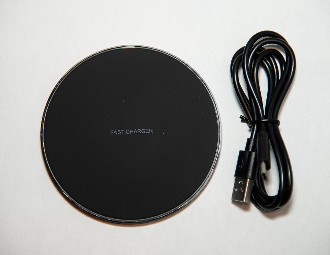 15W Fast Charge Wireless Charger Pad Charging Stand, Cell Phone Charging Pad, Smartphone Wireless Charger pad for Samsung, iPhone, Google Pixel, LG, Oppo, Nokia, TCL 20 Pro 5G