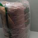 Monbix Oversized King Comforter Set - 7 Pieces Cationic Dyeing Autumn Leaf Bed in a Bag Bed Sets with Comforter, Sheets, Pillowcases & Shams, Reversible Bedding Comforters Sets (120 * 98)