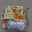 XPUDAC 4 Pack Dog Pajamas for Small Dogs Pjs Clothes Puppy Onesies Outfits for Doggie Duck Shirts Sleeper for Pet-M (Medium(Chest-16" Back-12" Neck-10.2"))