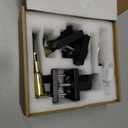 Front Door Lock Set Exterior Door Lock Set,Door Handle with Single Cylinder Deadbolt Lock,Keyed Alike Door Locks for Front Door(Matte Black,1Pack Set)