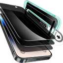 ESR 3 Pack for iPhone 16 Pro Max Privacy Screen Protector, Antispy TemperedGlass Privacy Screen Protector with Flawless Fit Tray