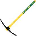 Pick Mattock with Heavy Duty Forged Construction, Adze and Ergonomic Non-Slip Handle for Gardening, Hunting, Landscaping and Outdoor,36 Inch
