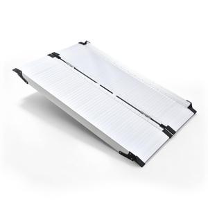 HOMDABO Wheelchair Ramp - 6FT Portable Folding Threshold Wheel Chair Ramp - Non-Skid Aluminum Handicap Ramps for Home Steps, Stairs, Entry, 800LBS Capacity, HDB-439E