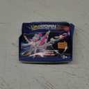 Transforming Car Robot Toys, Unicorn Racing Car Set, Boys and Girls, Automatic Deformation, Magnetic Connections, Educational, Collision to Magical Unicorns, Birthday Party (Pink)