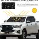 Windshield Sun Shade Foldable Car Front Window Covers for Car Accessories Sun Heat UV Rays Visor Protector Protection for Universal Cars SUV Truck(Night)