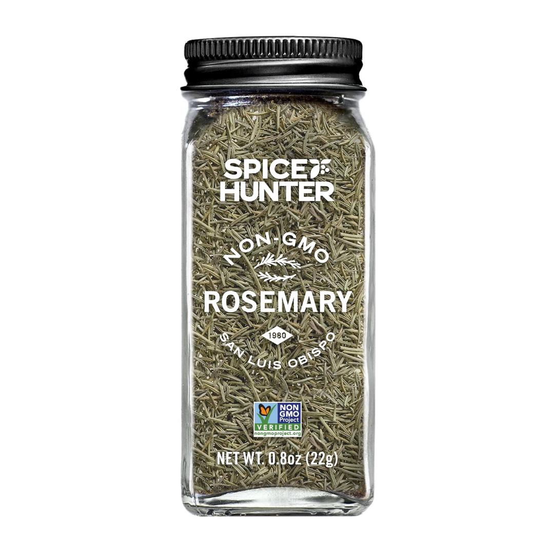 Spice Hunter Rosemary Mediterranean Leaves 0.80oz, (Pack Of 6), Best By: 12/2026