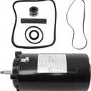 UST1102 Swimming Pool Pump Motor, 1HP Pool Pump Motor Replacement for Super Pump SP2607X10/A.O. Smith Electric Motor