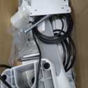 monTEK Single Monitor Arm with USB A/C, Ultrawide Monitor Stand for 17 to 57 Inch Curved Screen, Holds 59.4 lbs, Adjustable Gas Spring Arm, 75/100 VESA Mount, Clamp & Grommet Desk Mount, White