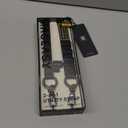 MAGEASY 2-In-1 Cell Phone Lanyard Crossbody - Universal Crossbody Phone Strap & Phone Wrist Strap with Built-in Keychain, Phone Tether Tab | Anti Drop & Anti Theft for Daily & Outdoor Activities (Black)