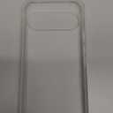 ANNSD for Google Pixel 9/9 Pro Case,Magnetic Shockproof with Translucent Protective Cover,Slim Full Body Drop Protection for Wireless Charging(Matte Clear)