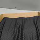 Gel Seat Cushion for Long Sitting, Gel Cushion for Pressure Relief, Soft & Breathable, Chair Cushion for Office Chair, Car, Wheelchair, Seat Cushion with Non-Slip Black Cover (17.8142in)