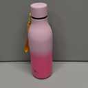 Insulated Water Bottle with Strap,18 oz Double Wall Stainless Steel Vacuum Bottles Metal Water Flask,Cherry