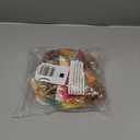 4E's Novelty 4 Pack Pinecone Turkey Craft Kit - DIY Thanksgiving Crafts for Kids & Adults, Thanksgiving Table Decorations, Turkey Arts and Crafts Thanksgiving Centerpiece Craft