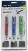 Allied Pack of 3 Precision Screwdrivers