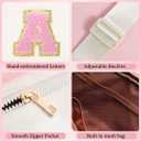 YOOLIFE Gifts for Girls Teen Kids - Birthday Gifts for 3 4 5 6 7 8 9 10 11 12 13 Year Old Girls, Initial Fanny Pack Belt Bag Purse for Girls Teen Daughter Sister, Pink D