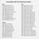 234-4337 Oxygen O2 Sensor Upstream or Downstream Compatible with Buick Cadillac Chevrolet GMC Hammer Isuzu Oldsmobile Pontiac Saab Saturn Replaces 12578459 234-4087 2PCS