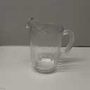 Carlisle FoodService Products Versapour Clear Pitcher Tall Pitcher with Window for Restaurants, Catering, Kitchens, Plastic, 60 Ounces, Clear