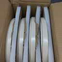 TheTerra Ceramic Dinnerware Set for 8, 24-Piece Plates and Bowls Set