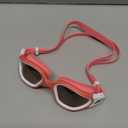 ZIONOR Kids Swim Goggles, G1 MINI UV Protection Anti-Fog Polarized Swimming Goggles for Age 6-14 (A9(bright Smoke Lens + Pinkwhite Frame))