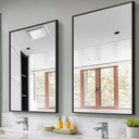 Bathroom Wall Mirror, 124x9x85 cm
