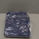 Frienda 2 Pack Felt Game Table Cover 34 x 34 Inches Square Folding Table Cloth Easter Indoor Outdoor for Card Tables, Ideal for New Year Poker Mahjong Games, Picnic, Camping & Party (Navy blue)