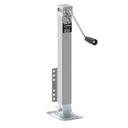 8000LBS Square Trailer Jack, 15" Lift, Heavy Duty Swivel Jack with Drop Leg, for RV, Boat, and Utility Trailers